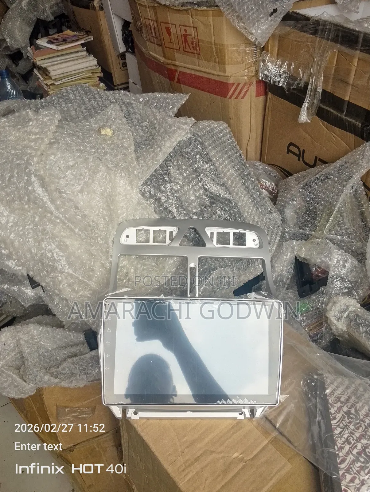 Peogout 307 Andriod Navigation Screen