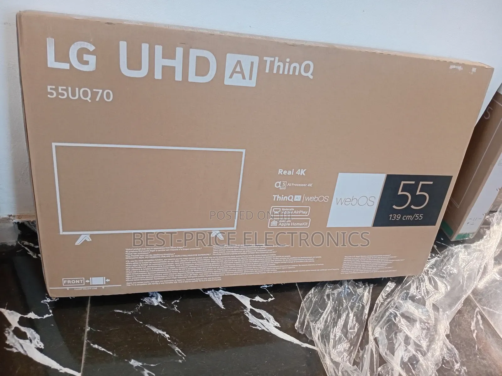 Lg 55 Inches Smart Sleek Android Tv