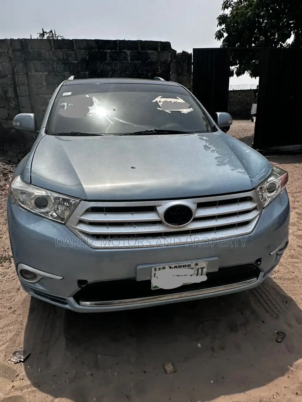 Toyota Highlander 2010 Blue