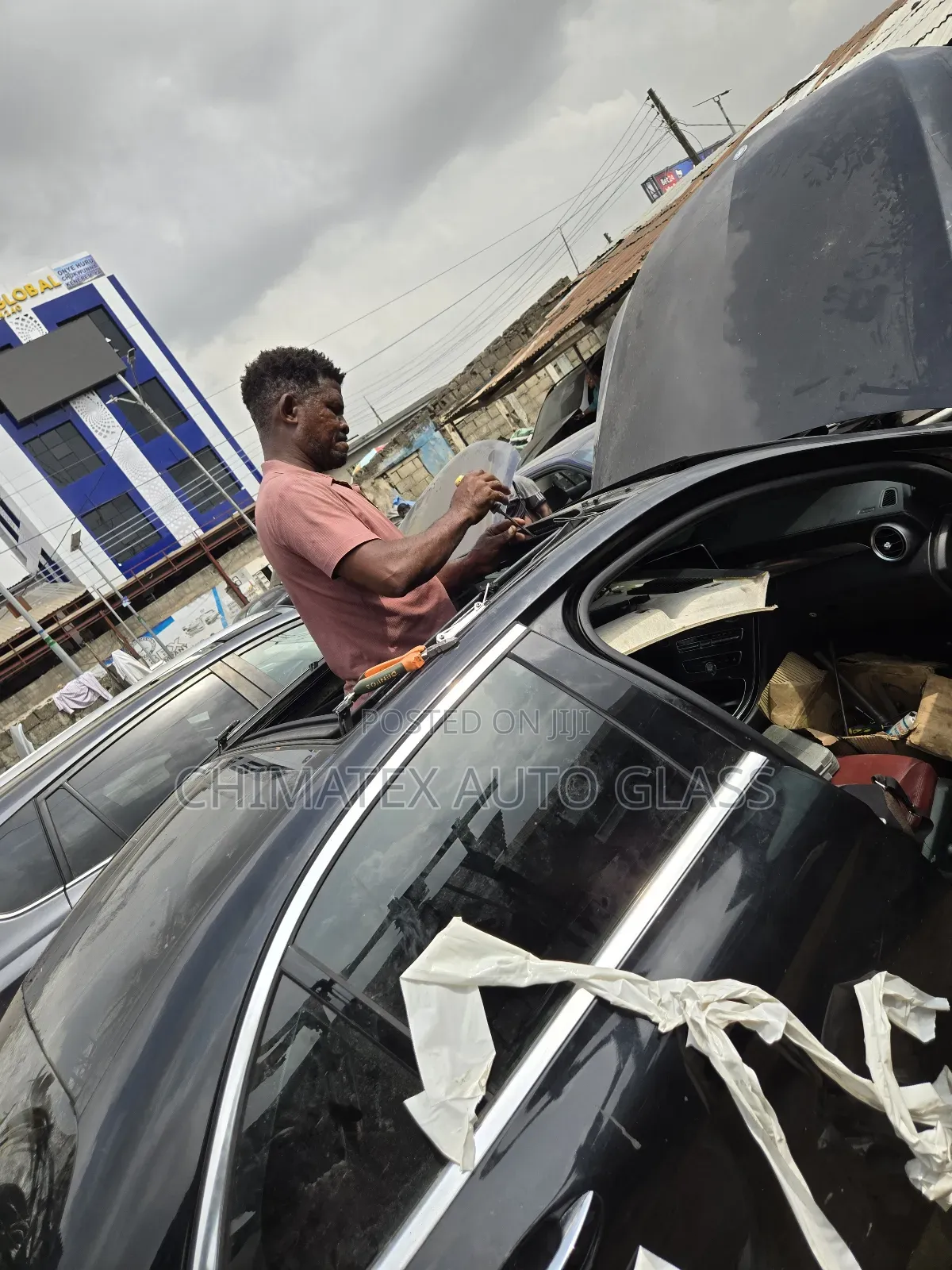 C300 2015 Panoramic Roof Glass Services At Chimatex