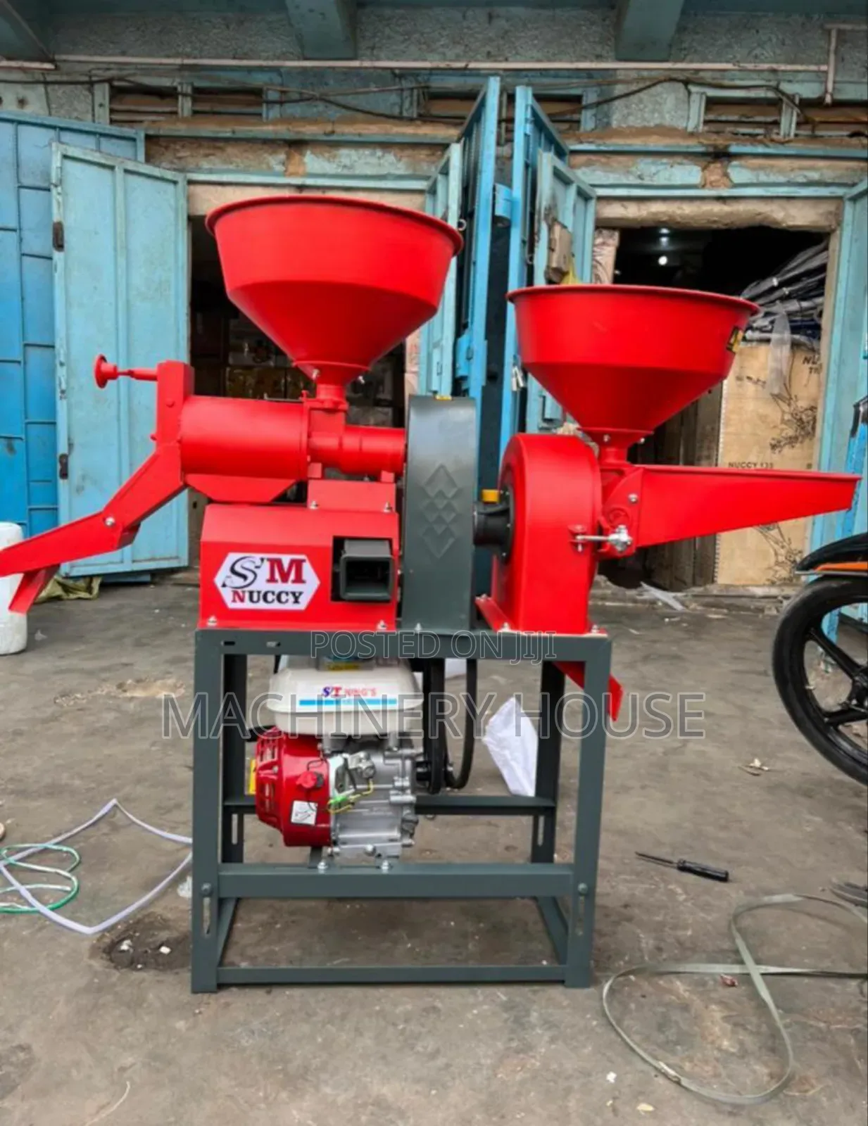 Rice Mill With Electric Motor