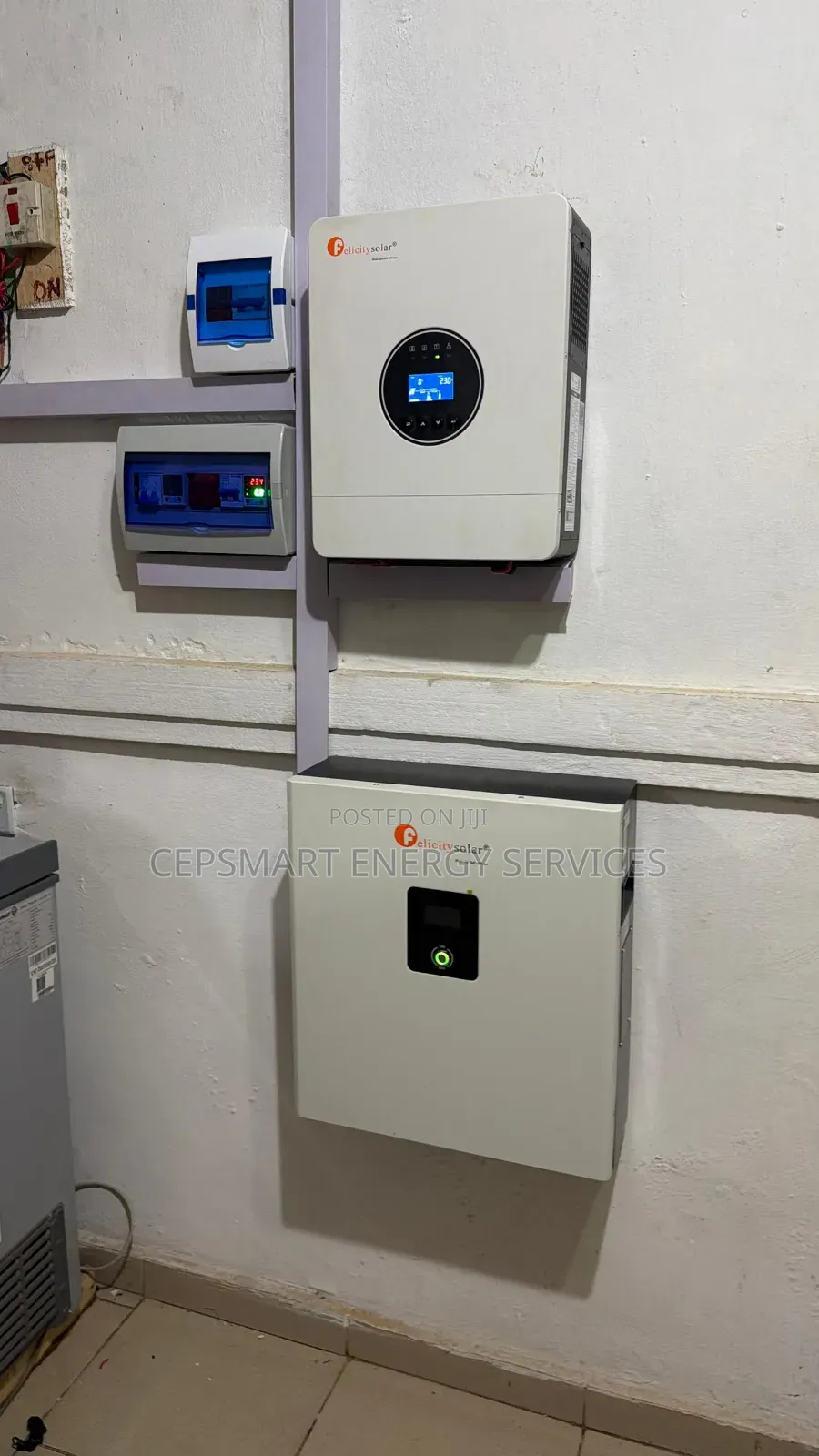 6kva Solar With 5kwh Lithium Battery Setup
