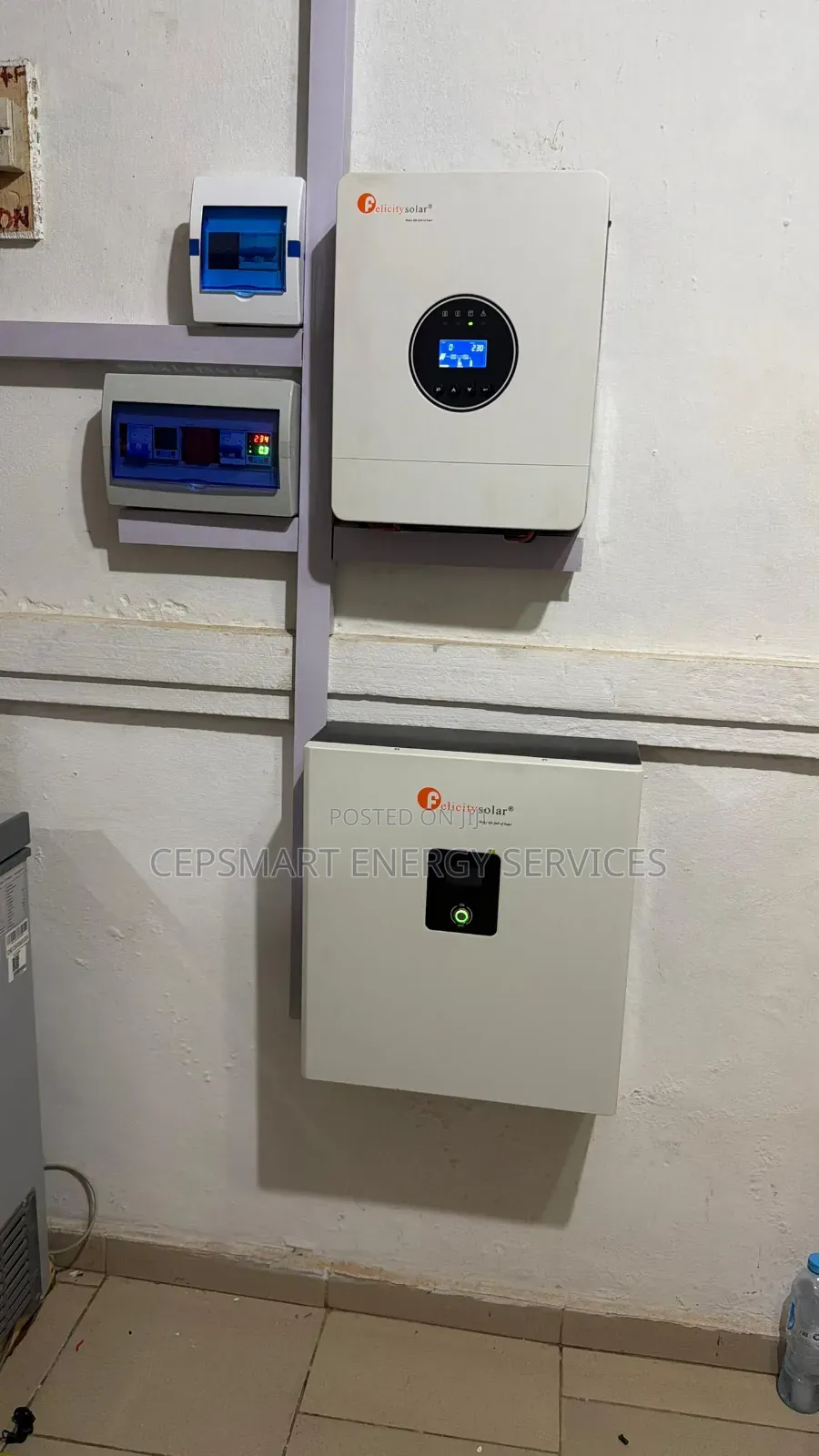 6kva Solar With 5kwh Lithium Battery Setup