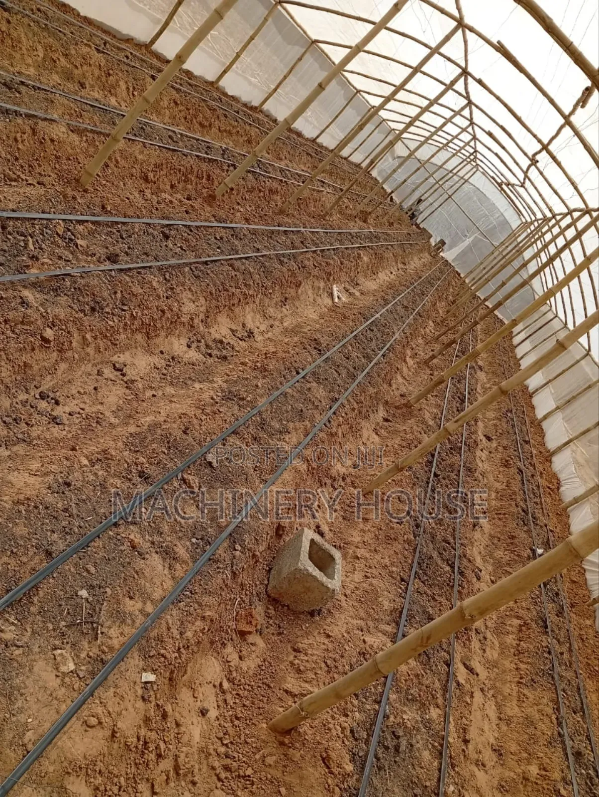 Wooden Green House Construction
