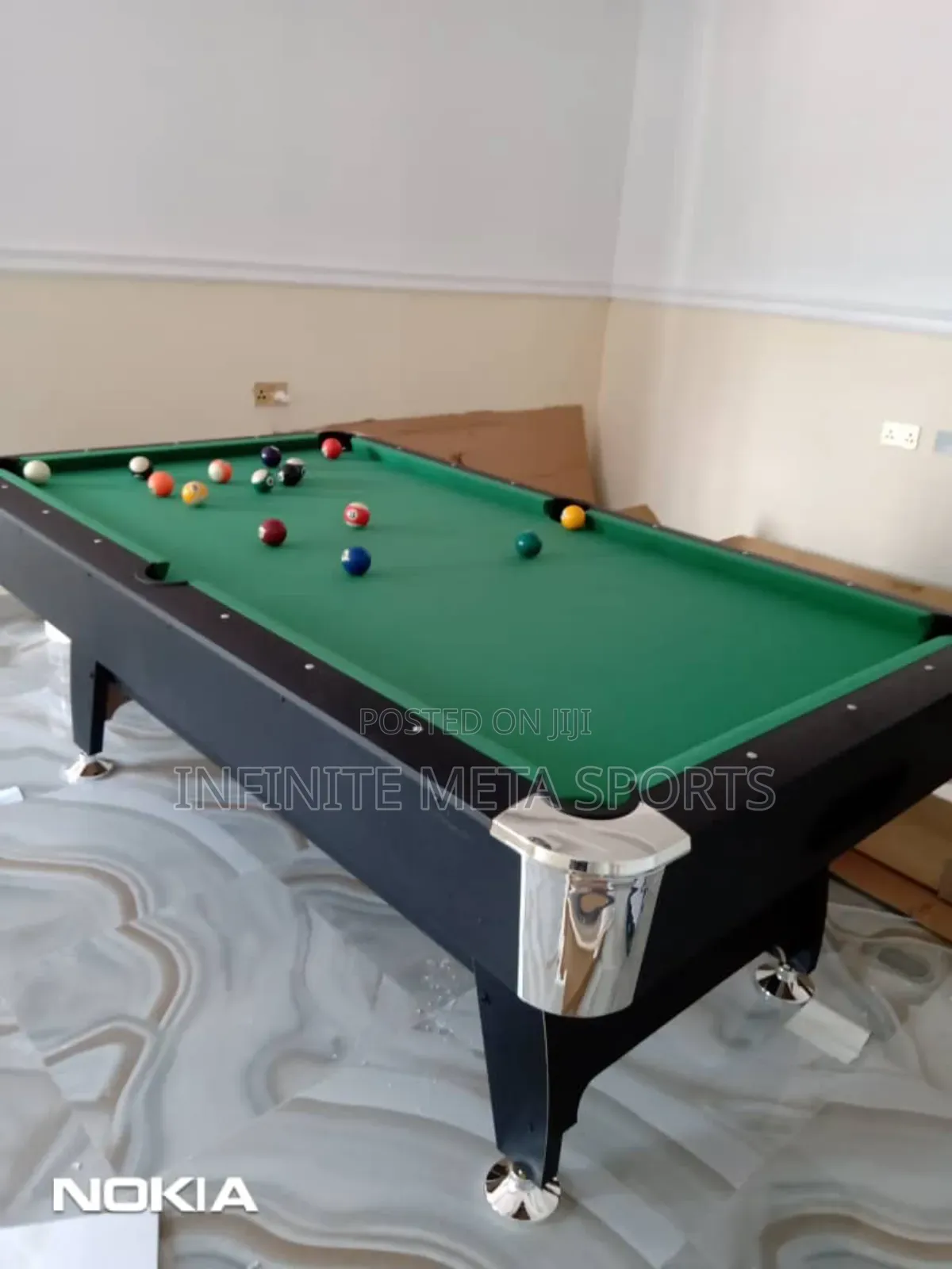 Foreign 7ft Snooker Table With Double Accessories