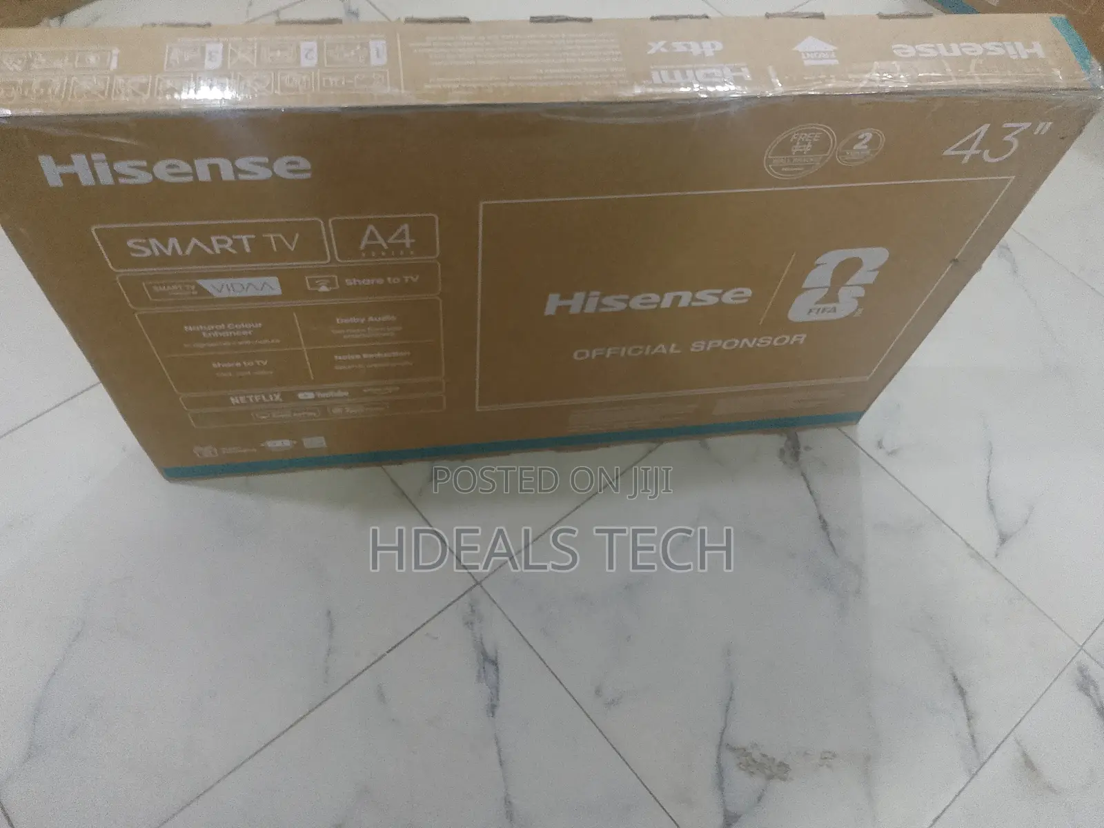 Hisense 43” Smart Led Tv – Cinema Experience at Home