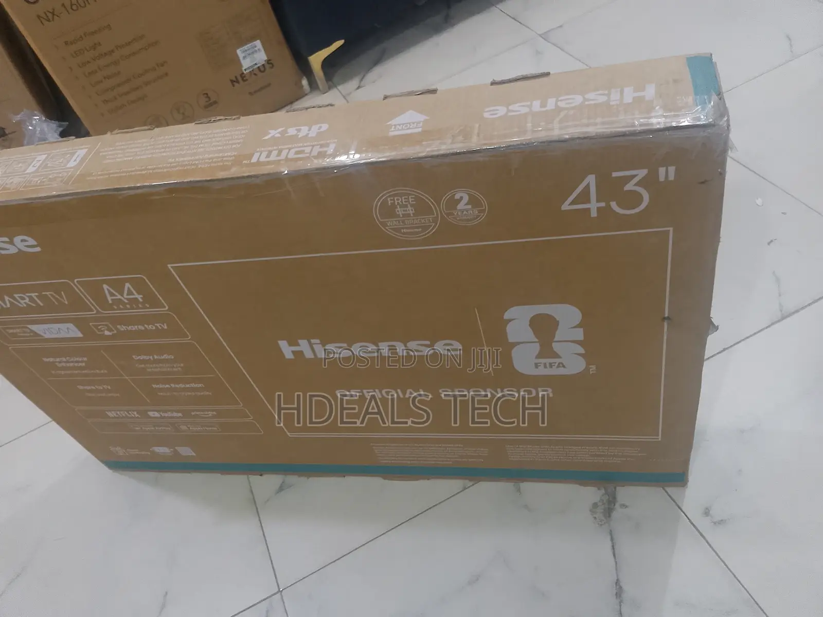 Hisense 43” Hd Smart Television – Fast Reliable.