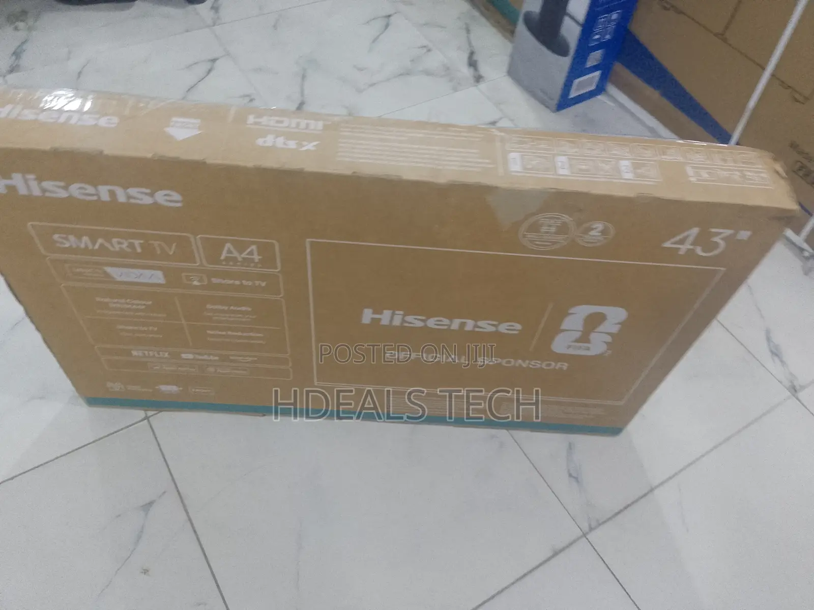 Hisense 43 Inch Smart Tv – Clear Motion Display With Preinstalled Apps