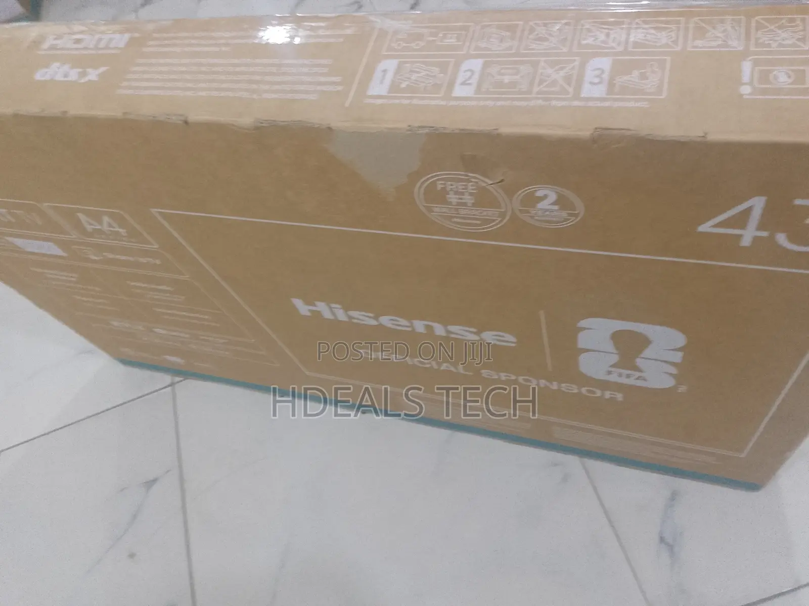 Hisense 43” Led Tv – High Quality Sound System for Living Room