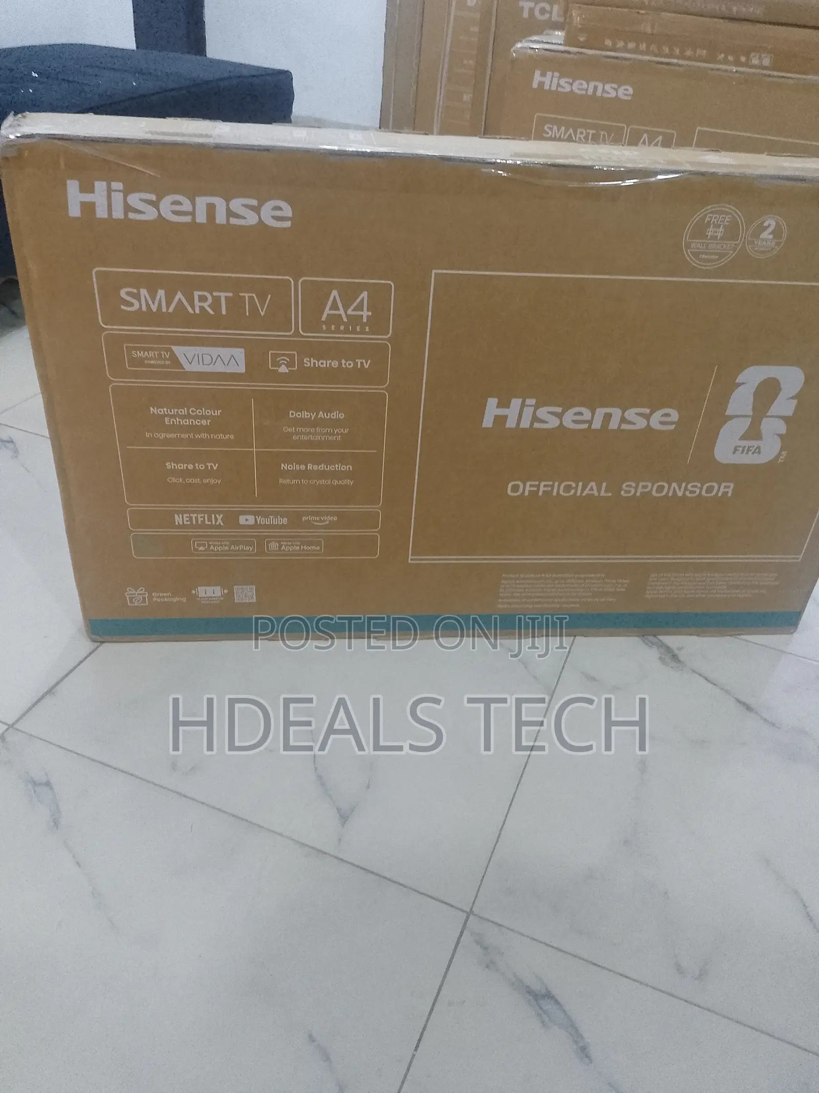 Hisense 43 Inch Wifi Tv – Stream Instant Netflix and Prime Video