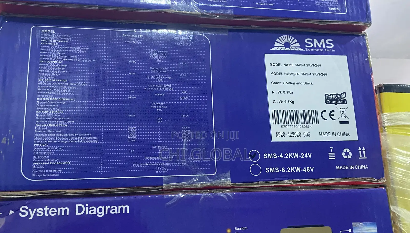 SMS 4.2kva 24v Hybrid Inverter