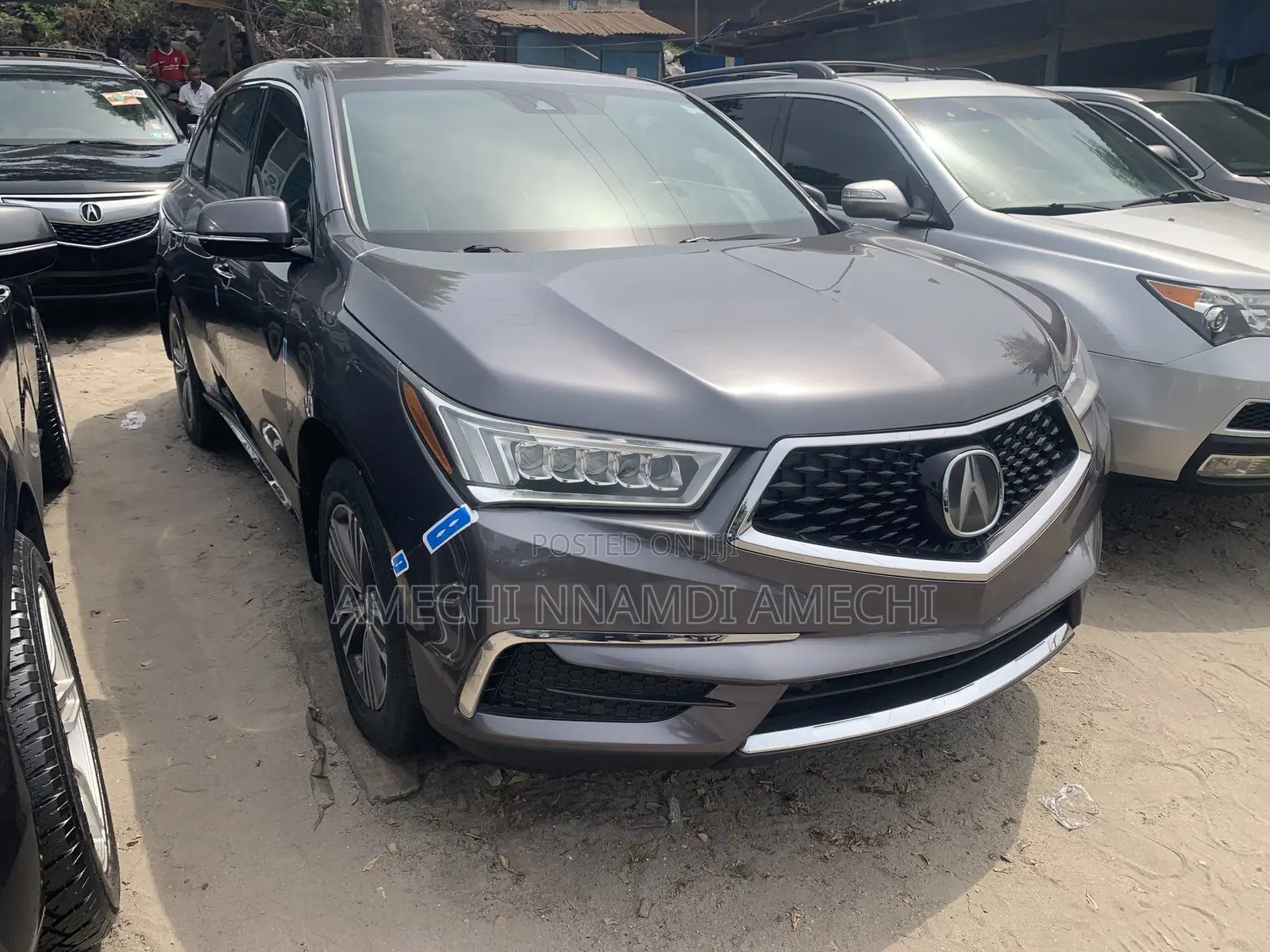 Acura MDX w/Technology & Ent. Pkgs SH-AWD 2018 Gray