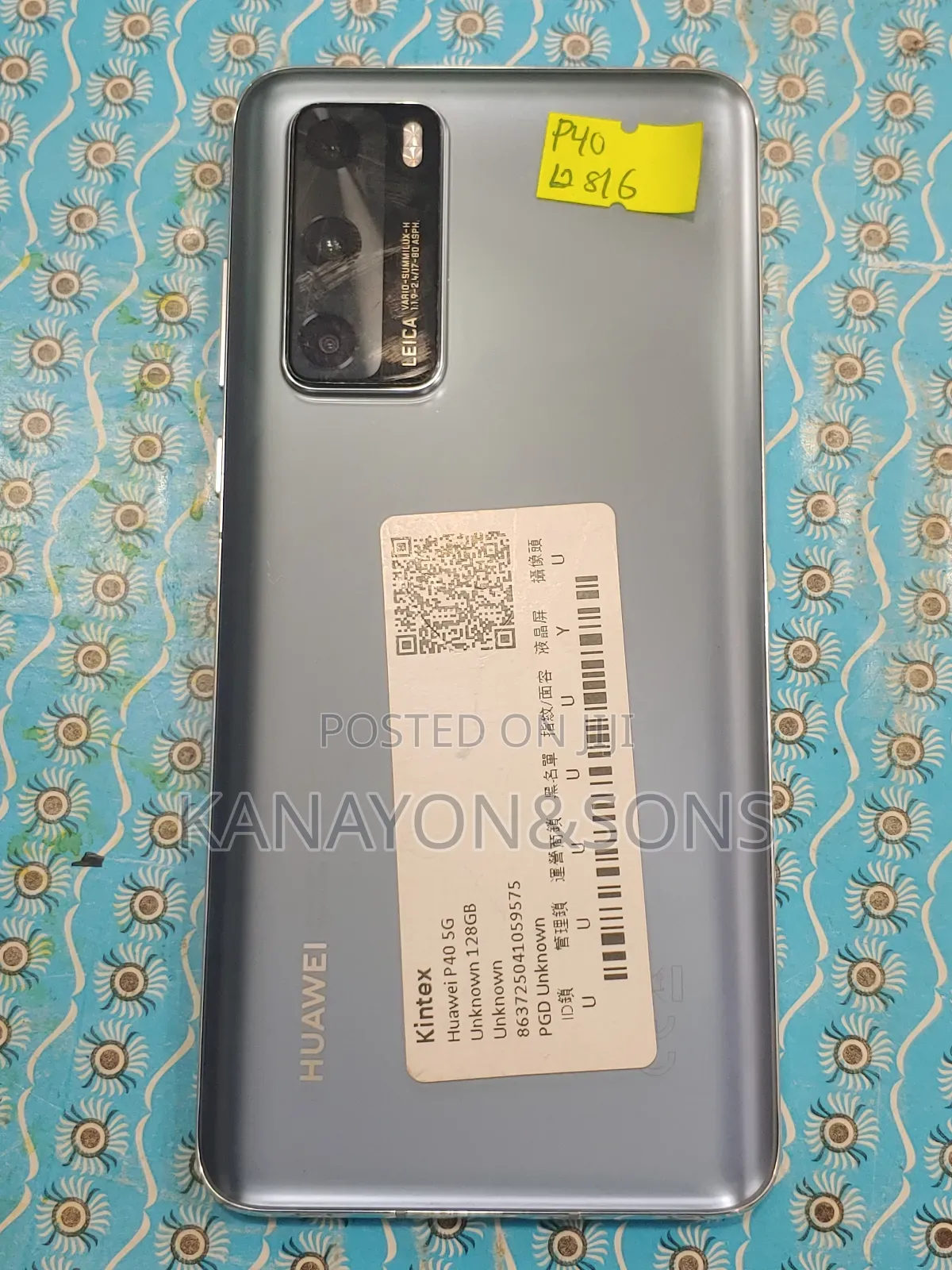 Huawei P40 128 GB Gray