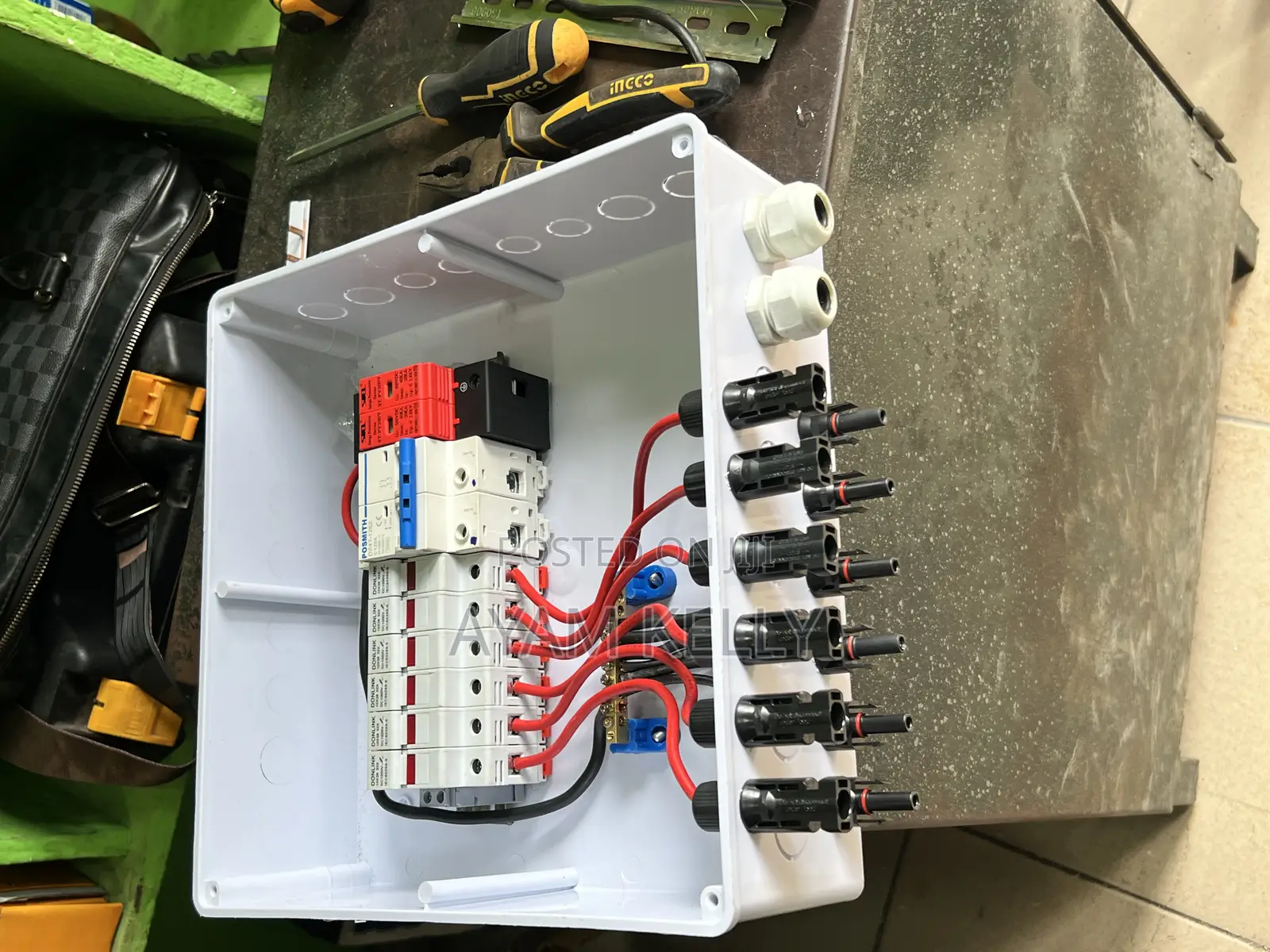 6ways Pv Combiner Photovoltaic Solution