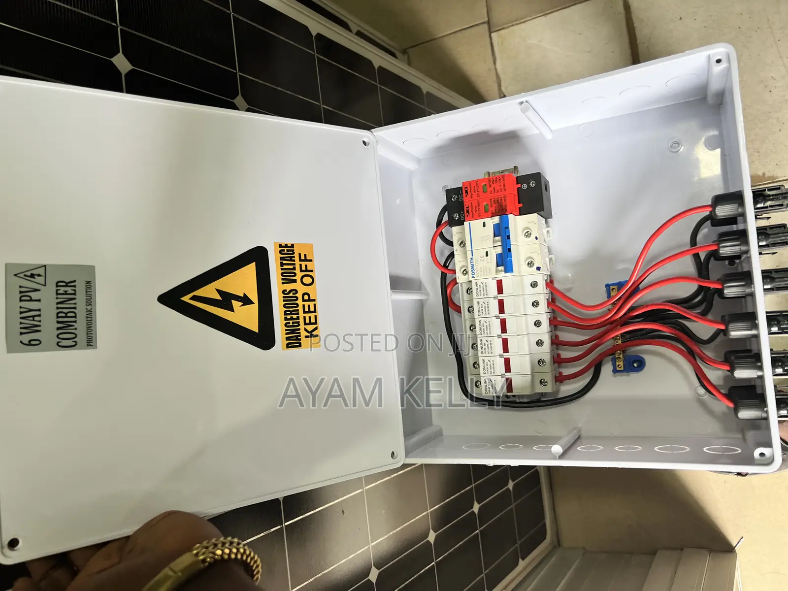 6ways Pv Combiner Photovoltaic Solution
