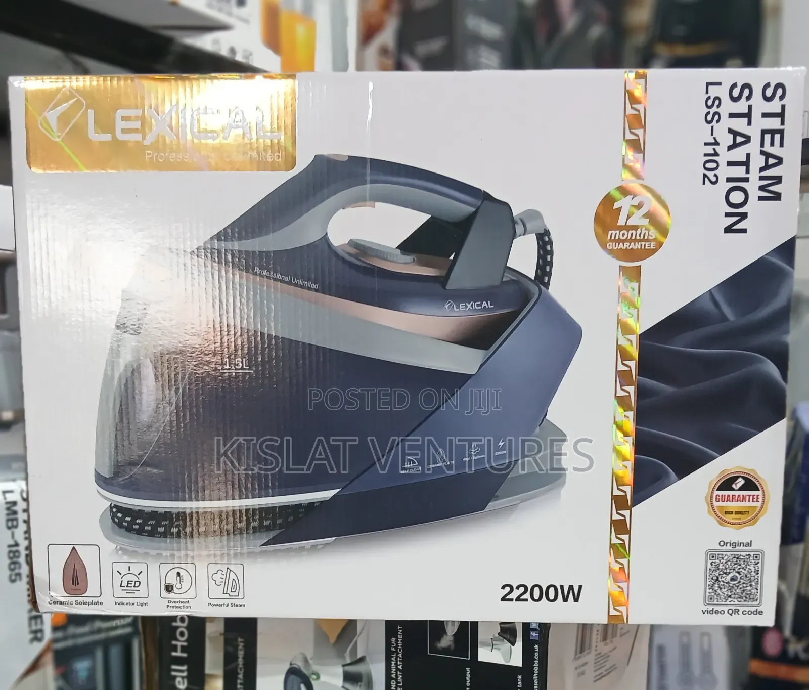 Lexical Steam Staion Iron - 2200w
