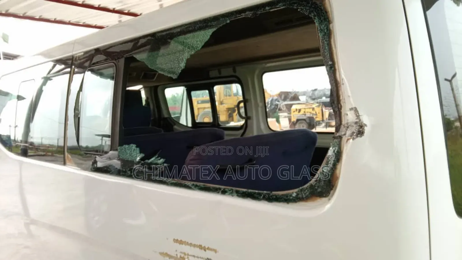 Nissan Orvan Side Frame Glass Available