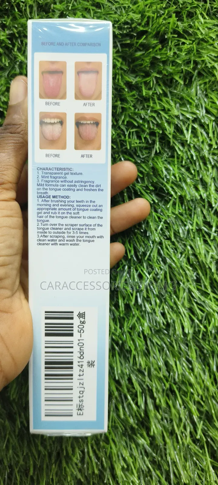 Eelhoe Tongue Cleansing Gel Tongue Scraper