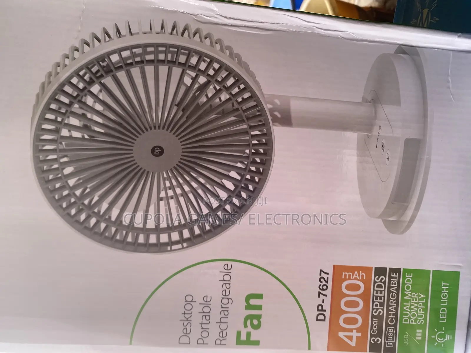 Rechargeable Table Fan
