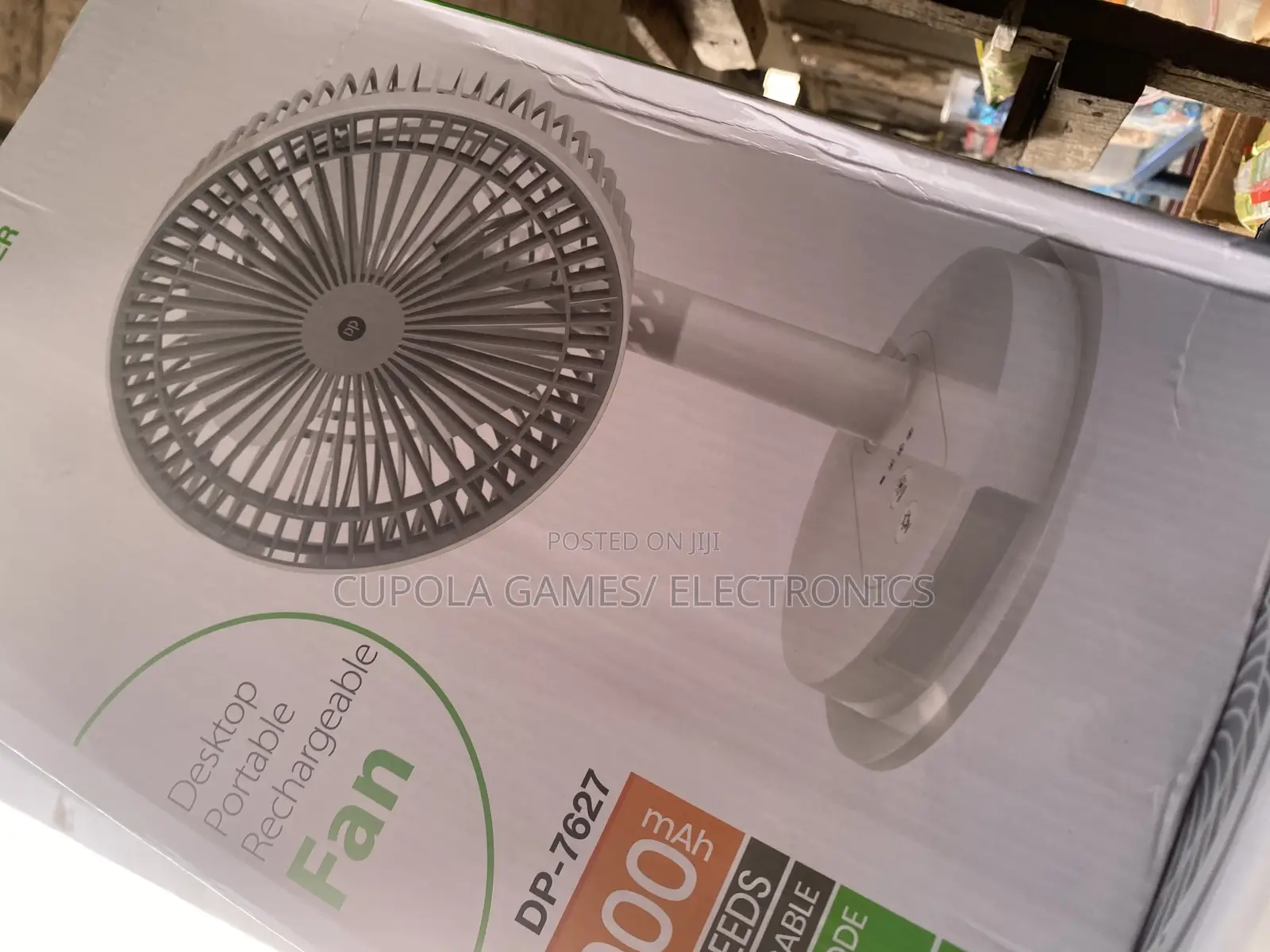 Rechargeable Table Fan