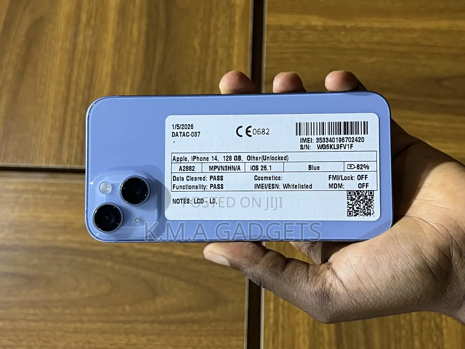 Apple iPhone 14 128 GB Blue