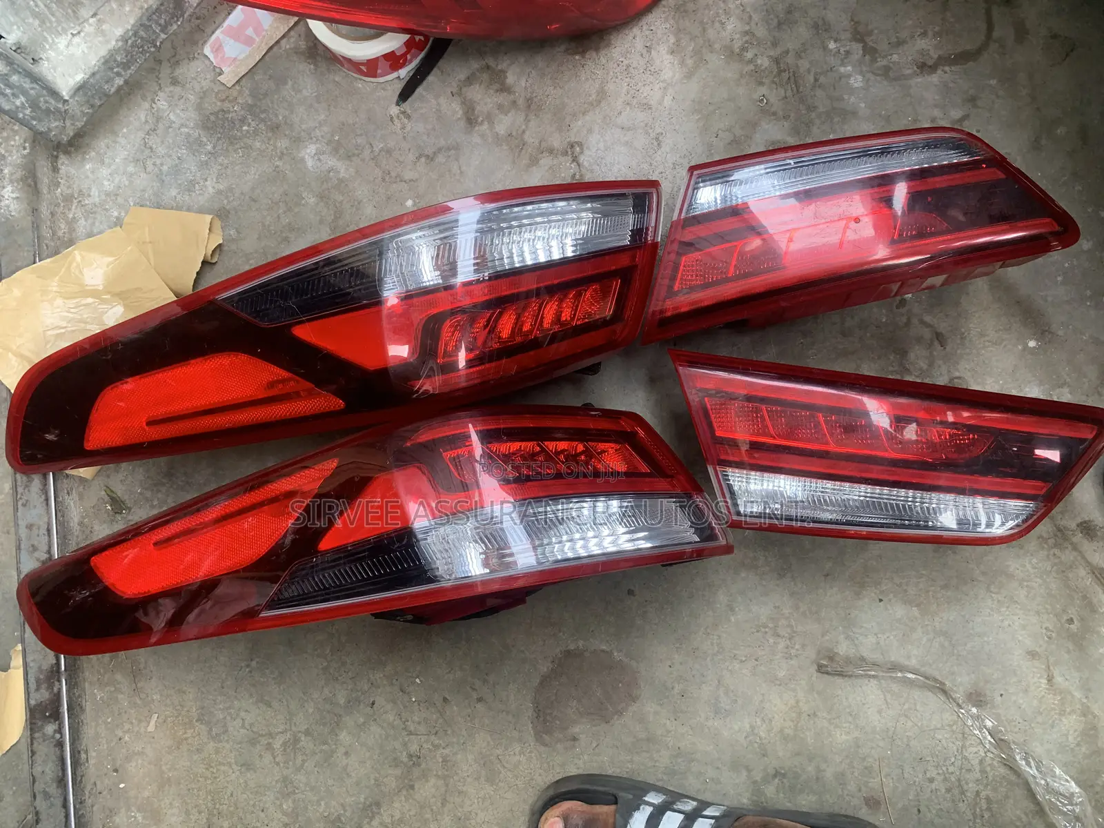 Complete Back Light Kia Optima 2016 Mode