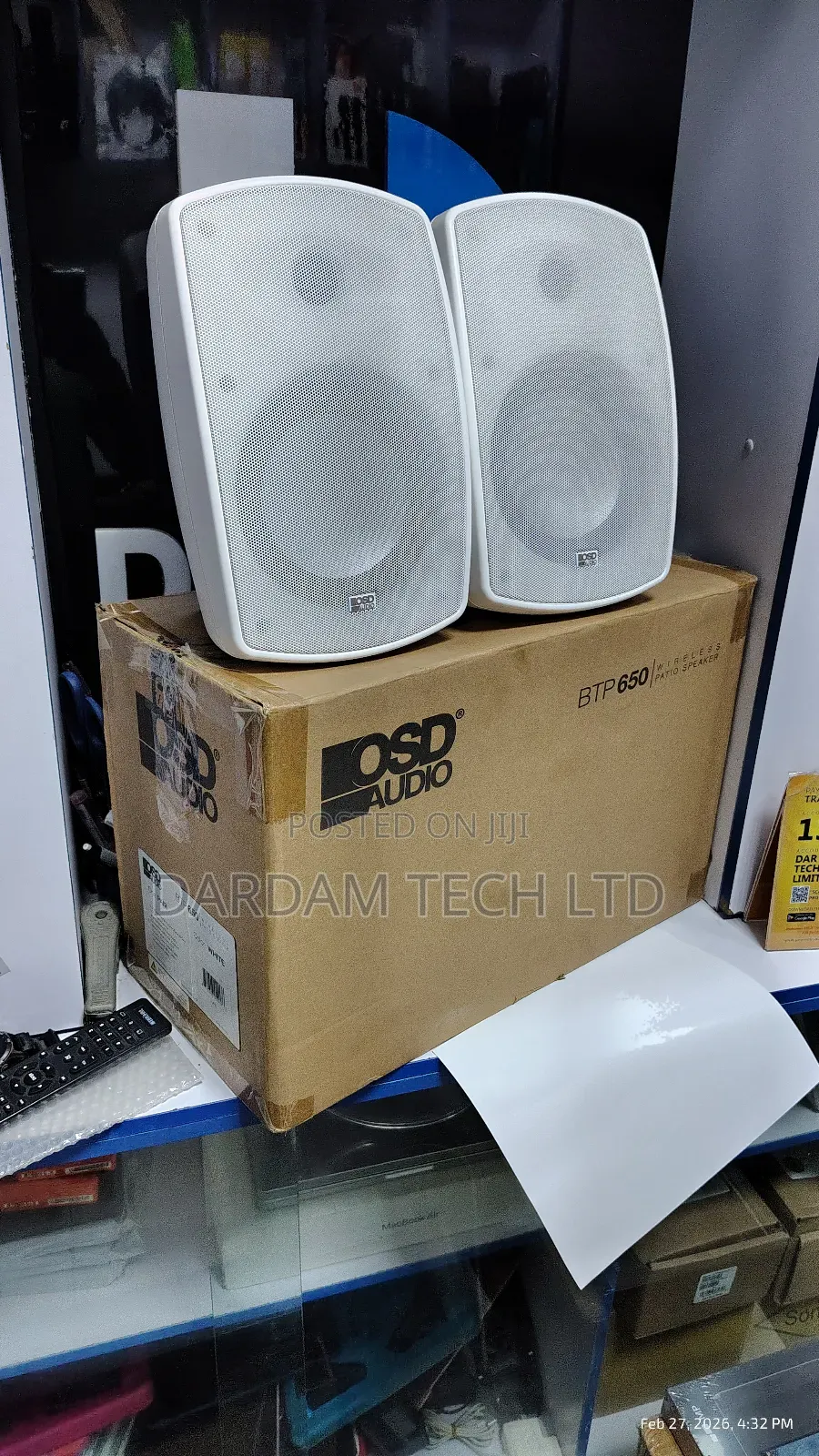 Osd Audio BTP 650 Outdoor Bluetooth Speaker