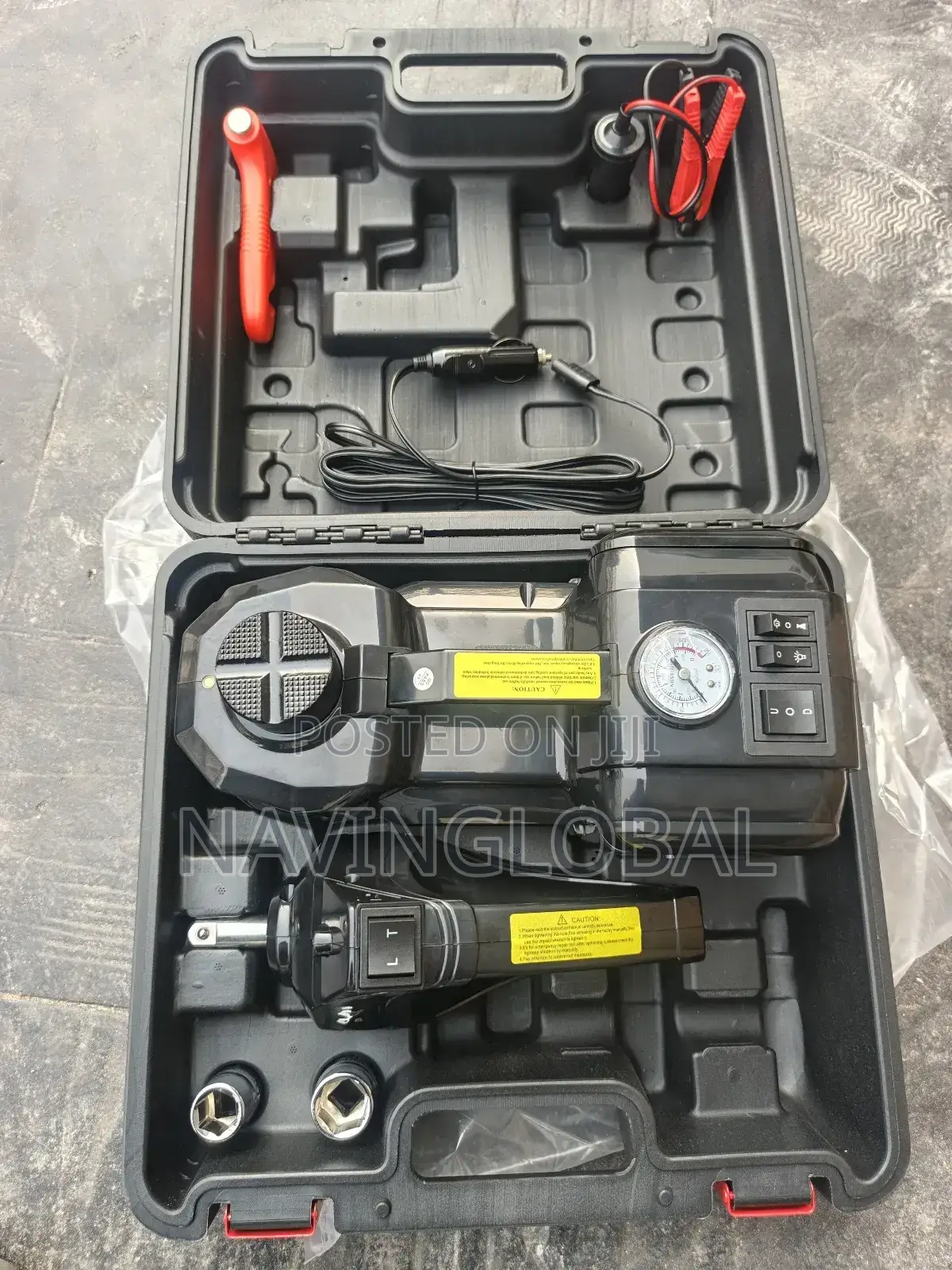 Hydronic Electric Jack and Electric Wheels Spaner. Highest Grade.