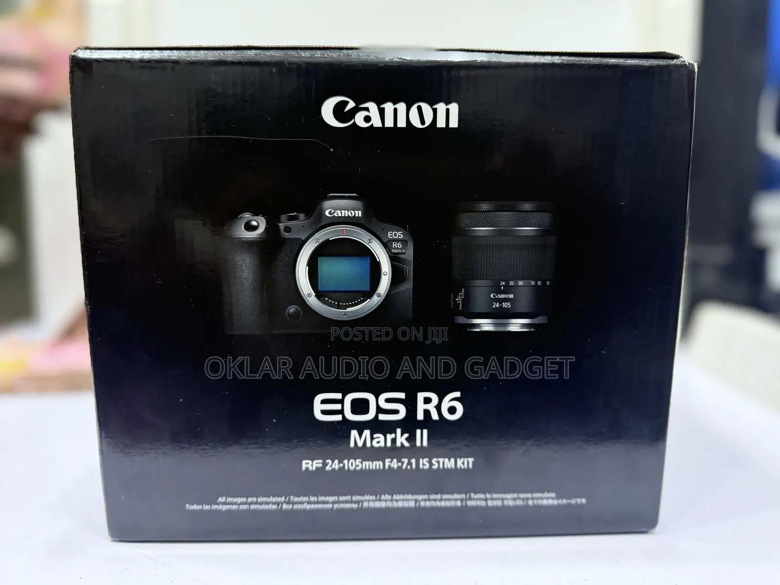 Canon Eos R6 Mark Ii Full Frame Camera With Rf 24-105mm F4 Stm Lens