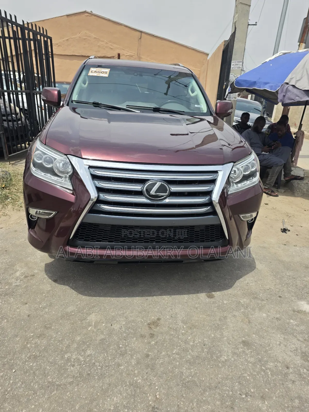 Lexus GX 2019 Burgundy