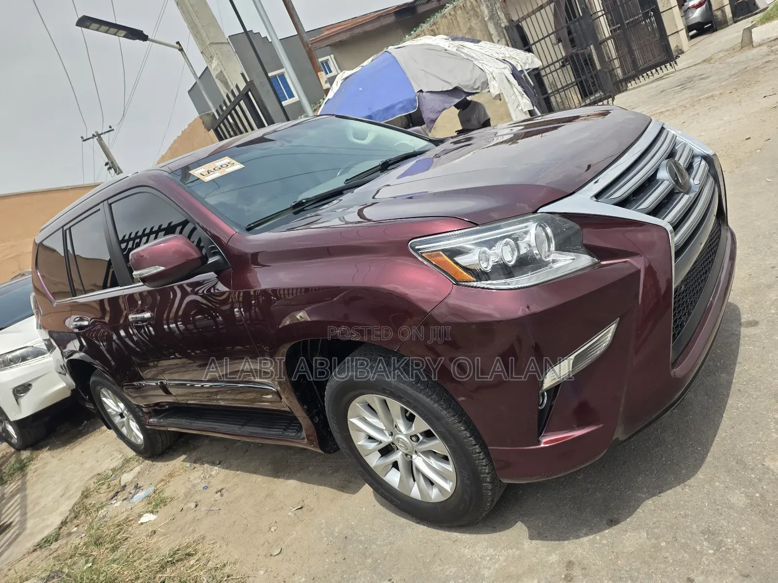 Lexus GX 2019 Burgundy