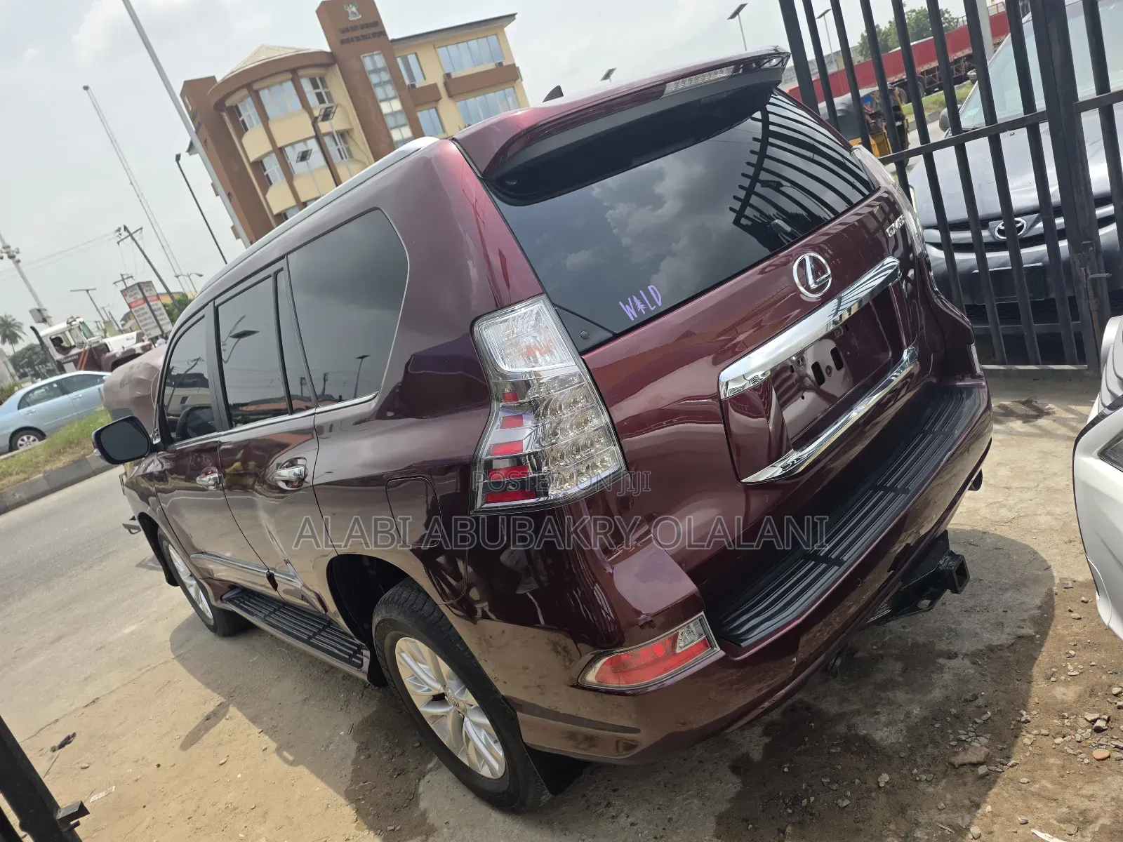 Lexus GX 2019 Burgundy
