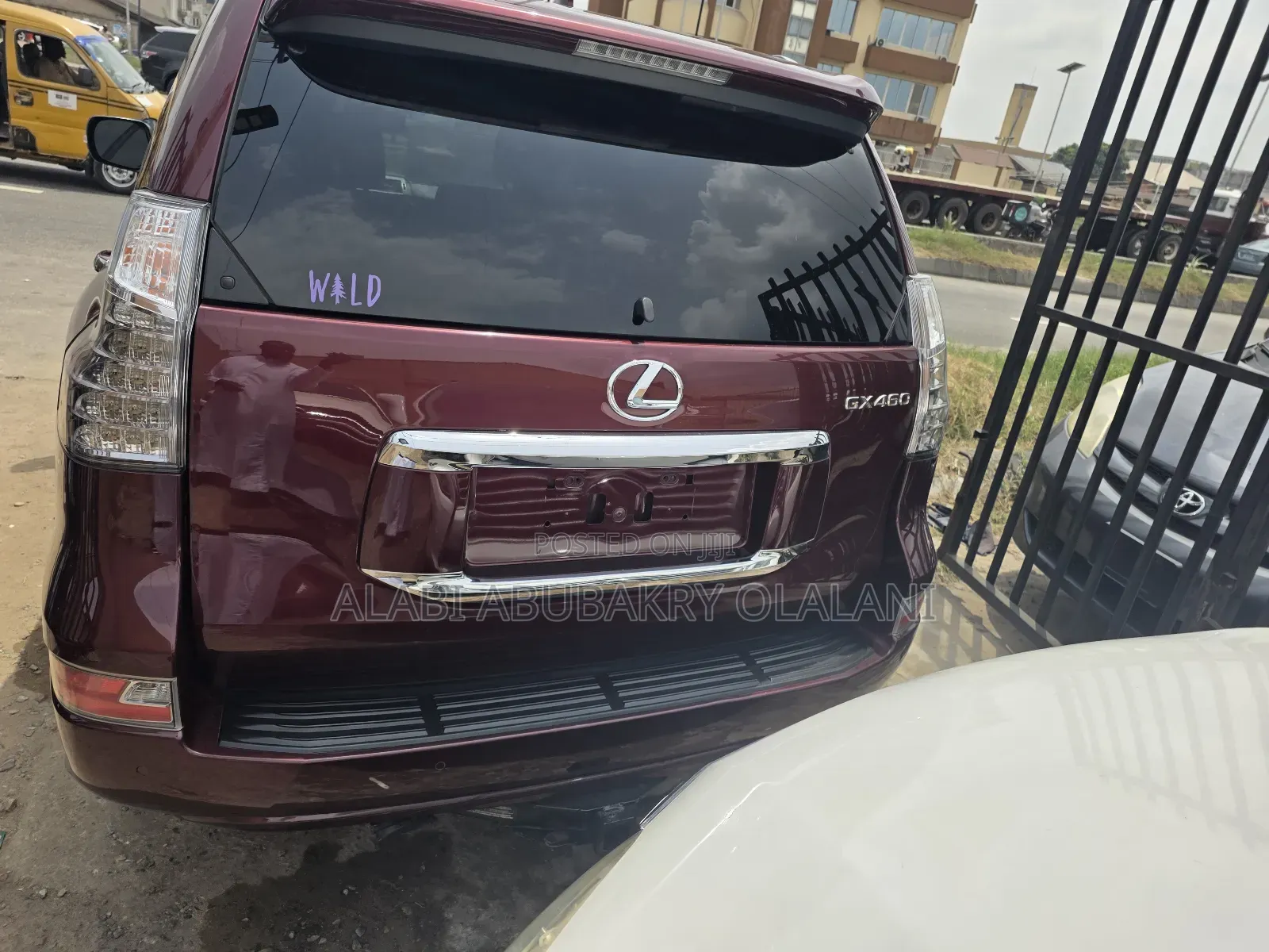 Lexus GX 2019 Burgundy