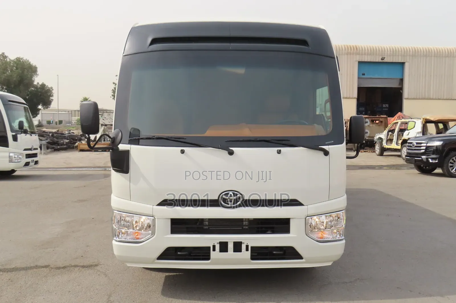 New Toyota Coaster 2025 White