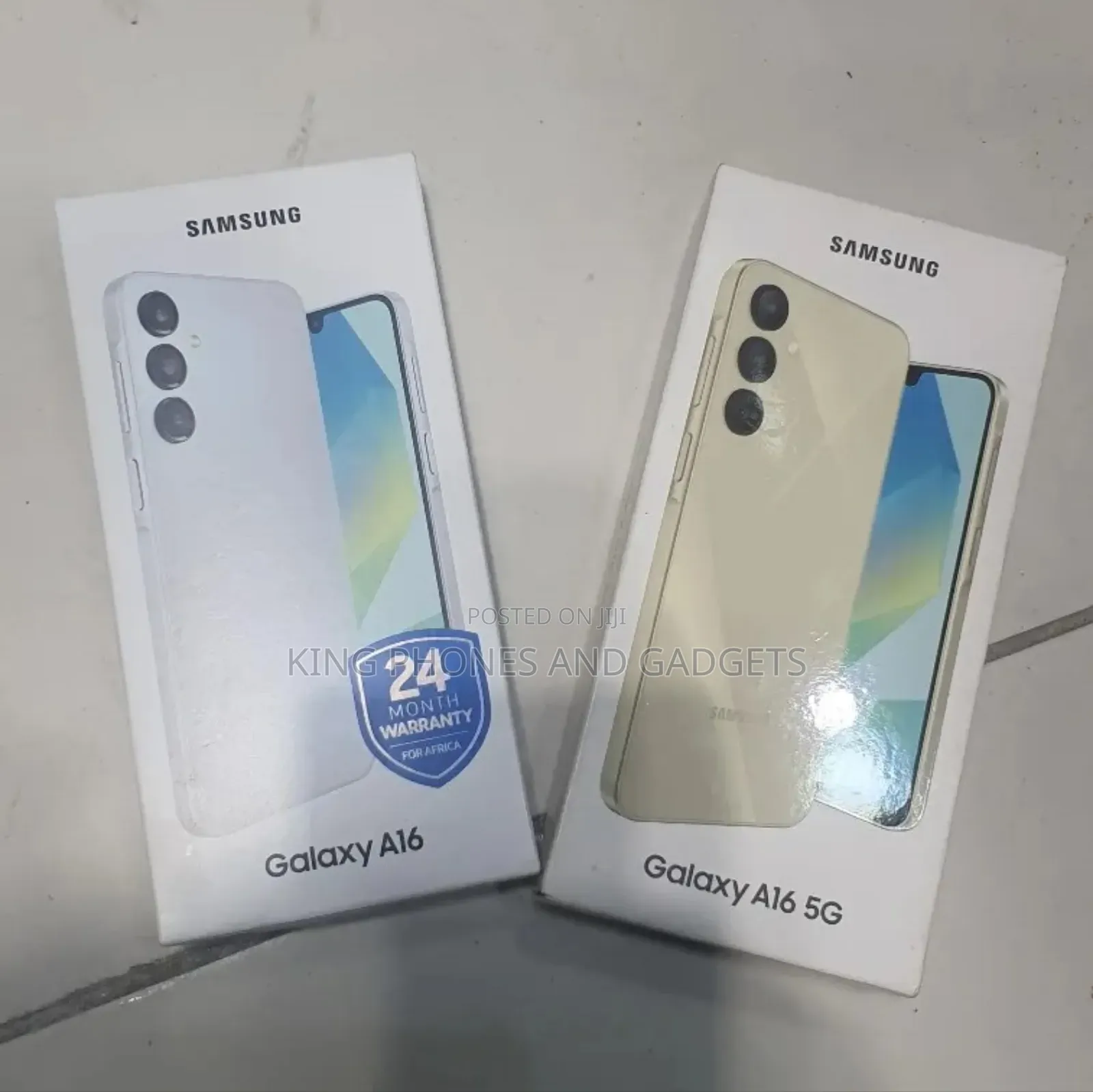 New Samsung Galaxy A16 5G 128 GB Gold
