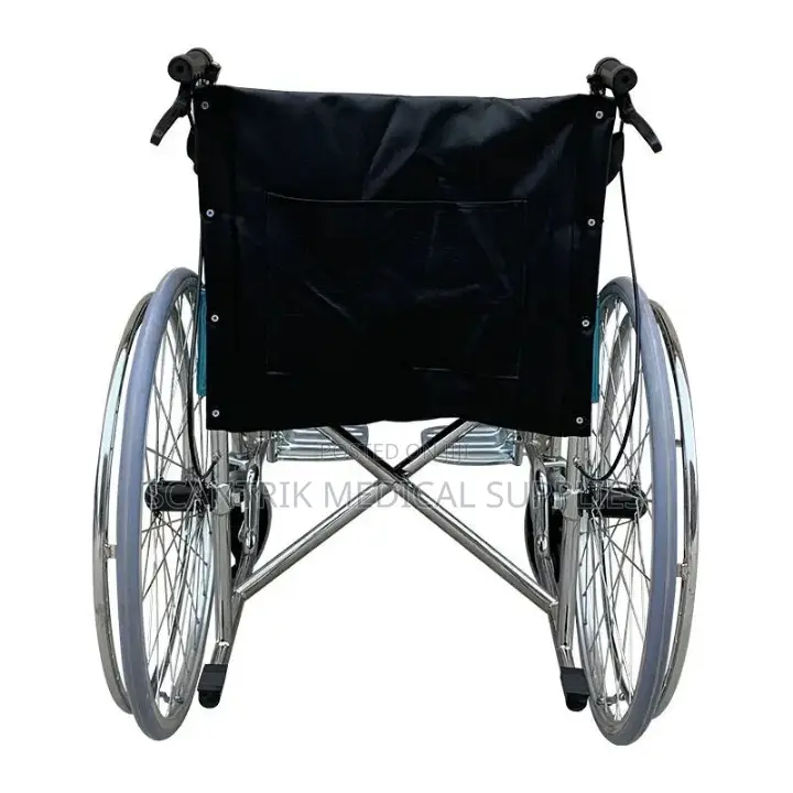 Lightweight Manual Wheelchair With Adjustable Footrest