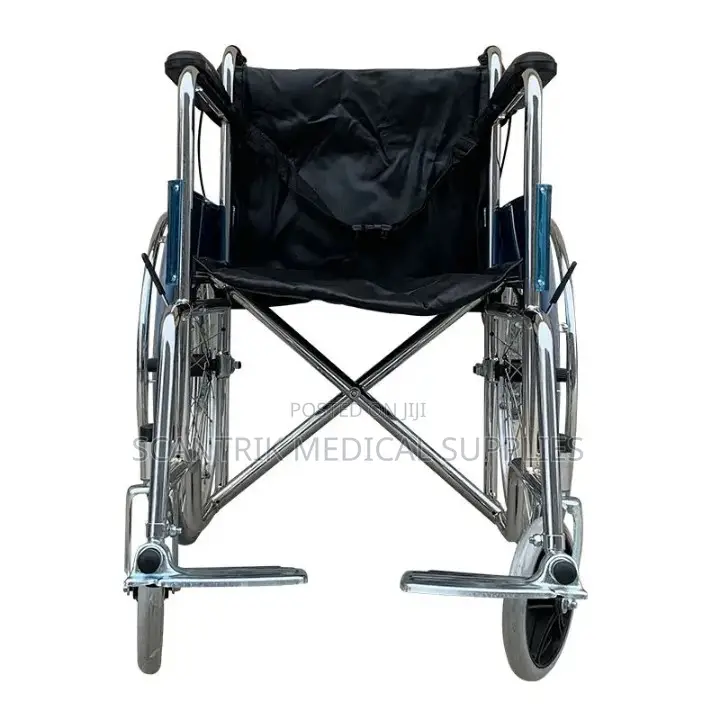 Portable Manual Wheelchair With Comfortable Seat