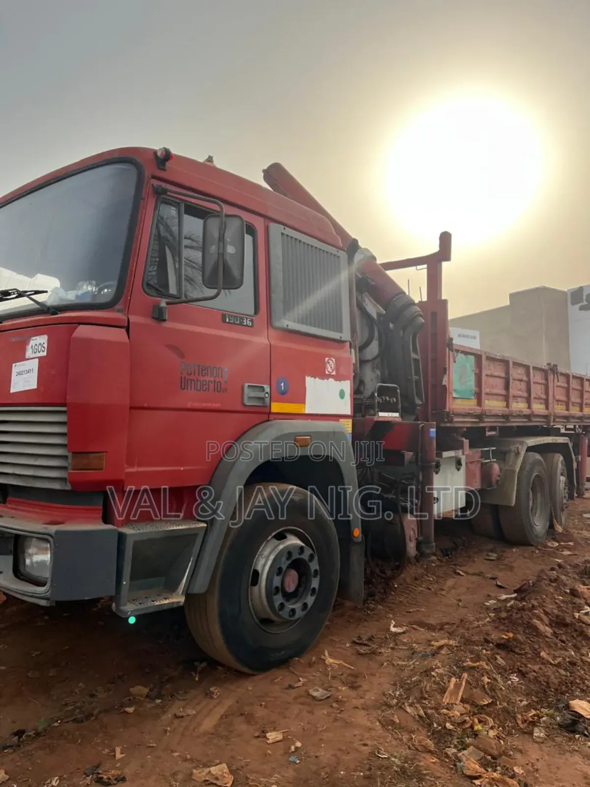 11 Tons Iveco Hiab Self-Loader - Foreign Use