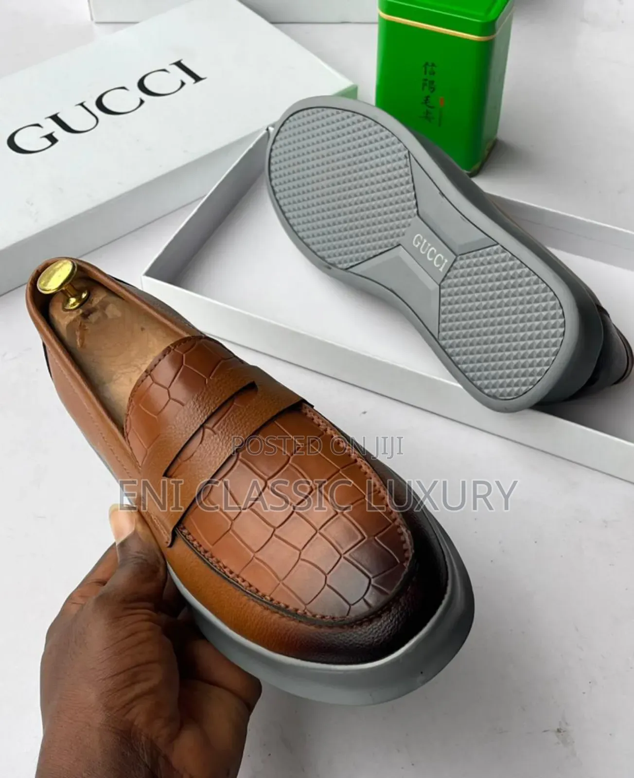 Super High Quality Luxury Men's Sneakers Gucci Well Banded Package