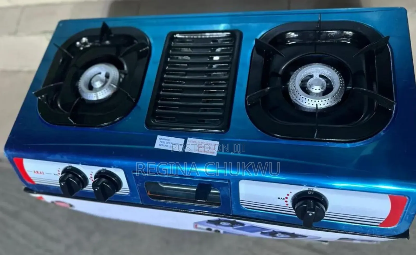 *Akai 3in1 Gas Stove/Cooker With Grill