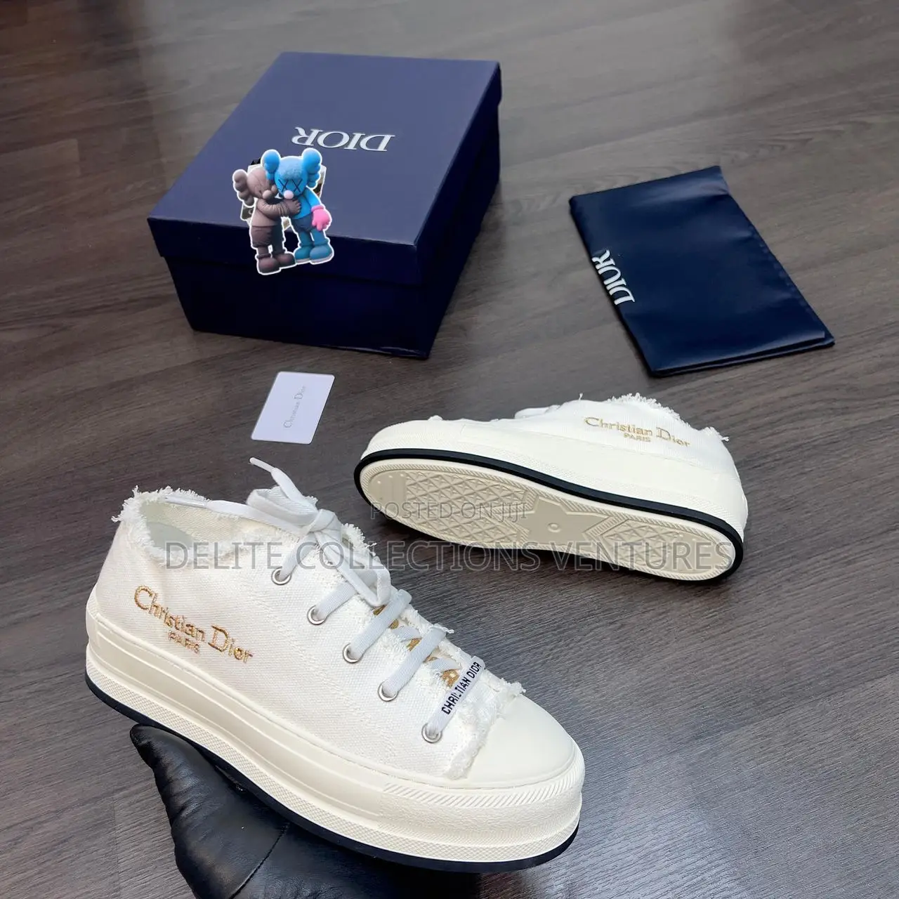 *Christian Dior Walk N Dior Low-Top Platform -Sneakers *