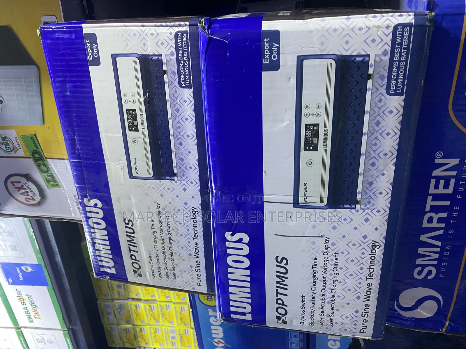 1.1kva/12v Luminous Optimus Solar Inverter