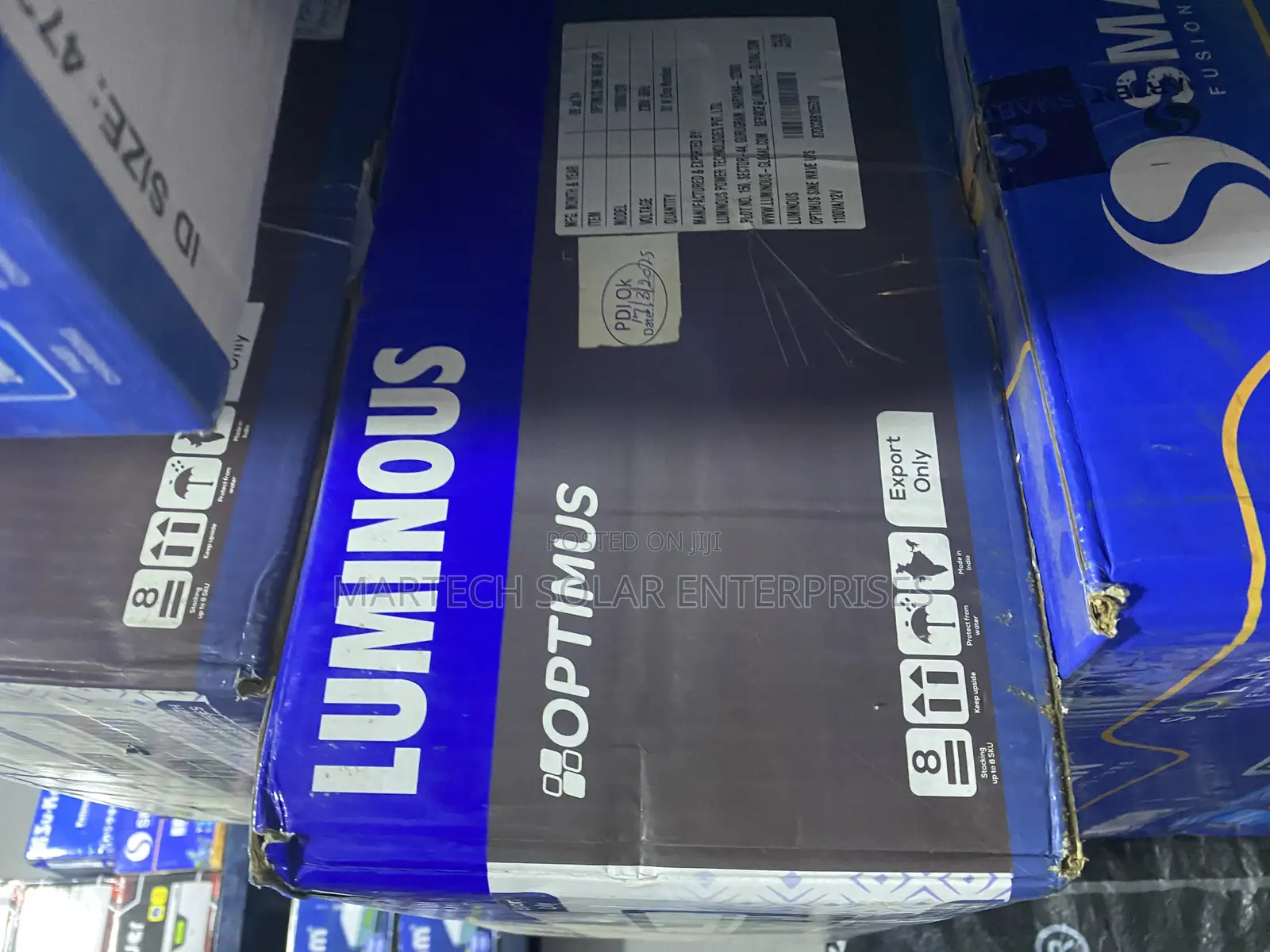 1.1kva/12v Luminous Optimus Solar Inverter