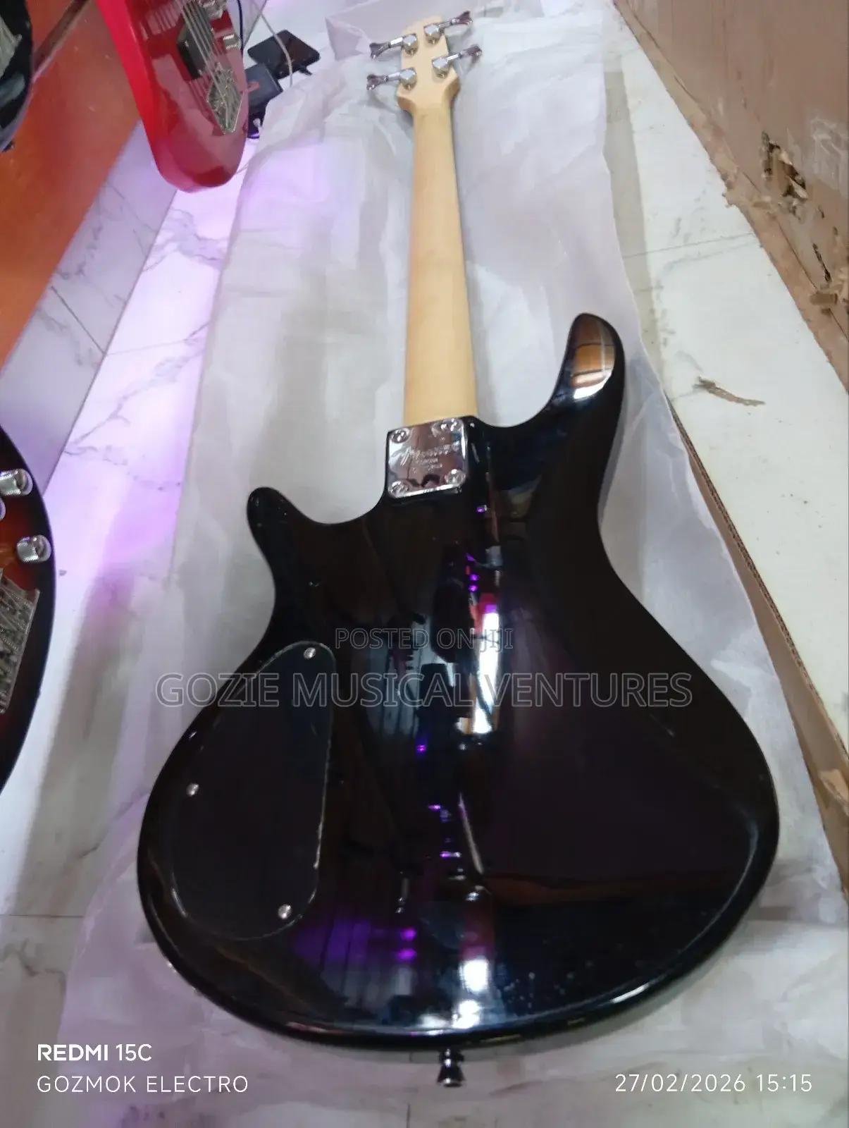 Fender Four String Bass Guitar With Amazing Sound and Any Colour.