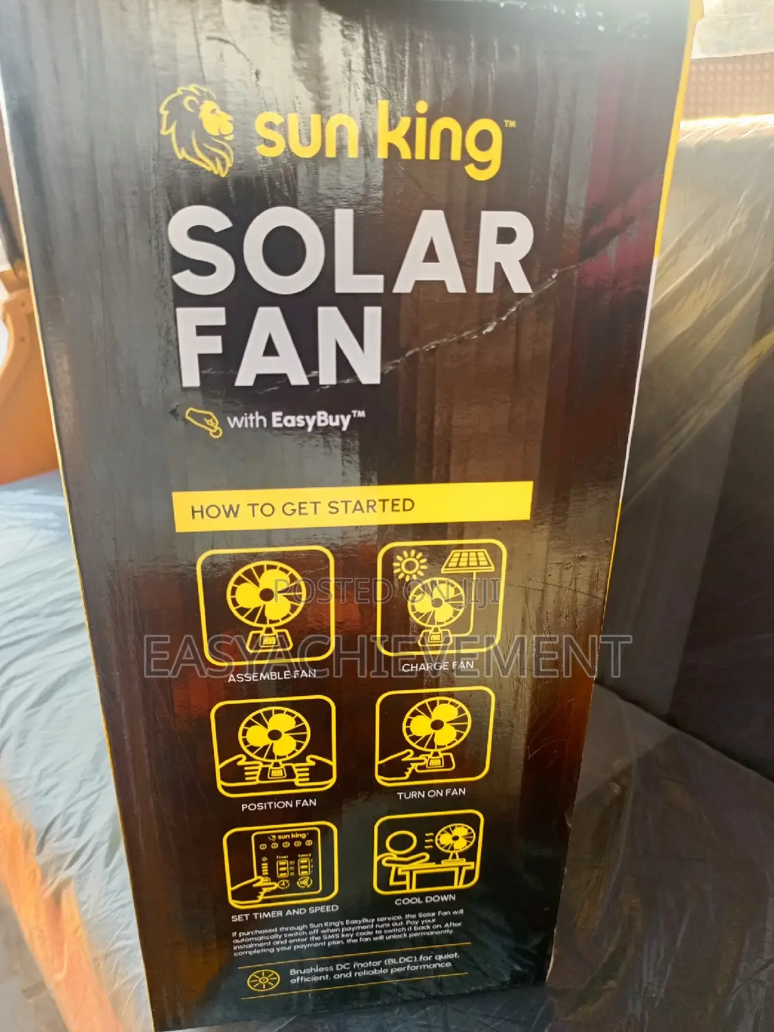 Sun King Solar Fan