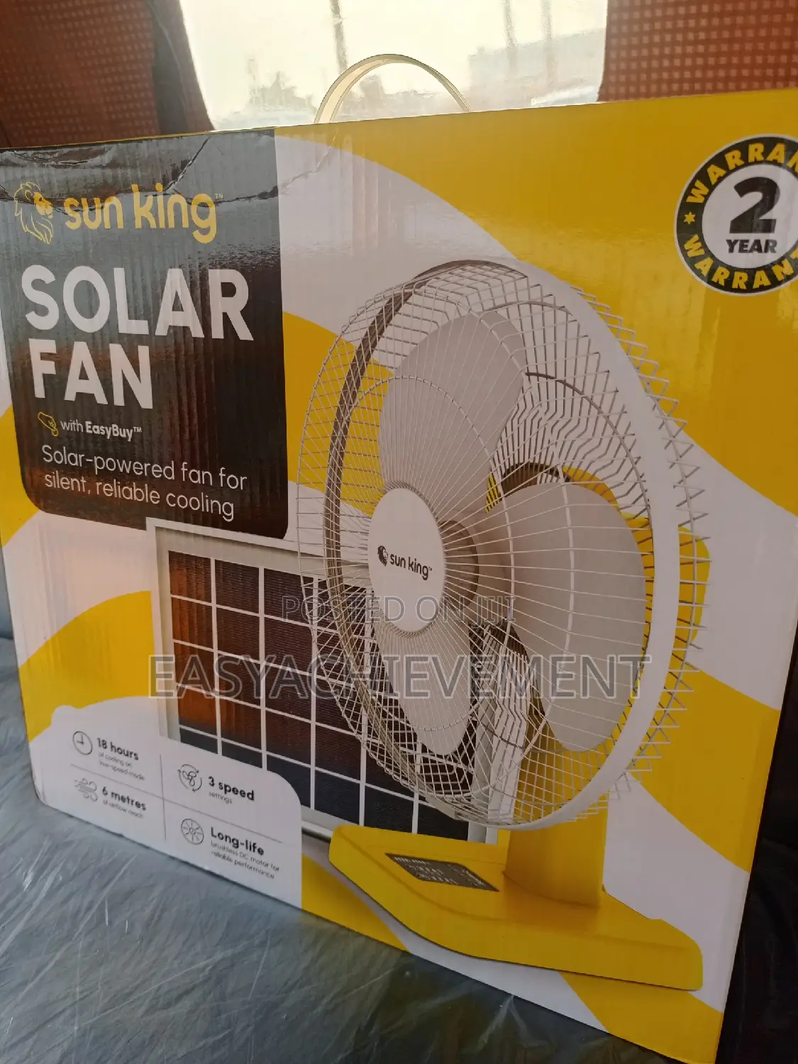 Sun King Solar Fan