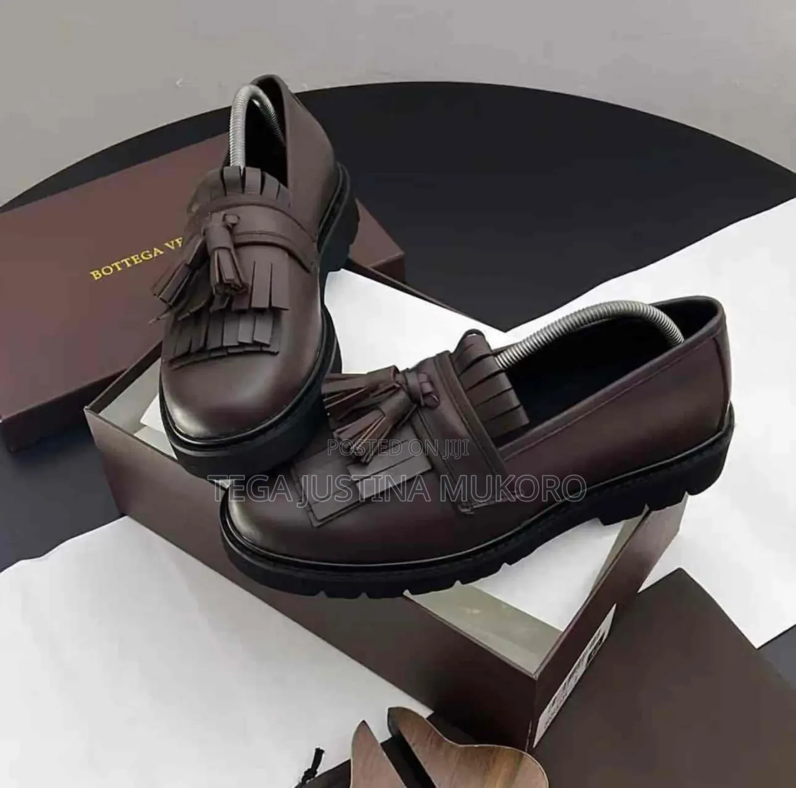 High Quality Latest Design of Men's Tie Flat Shoes
