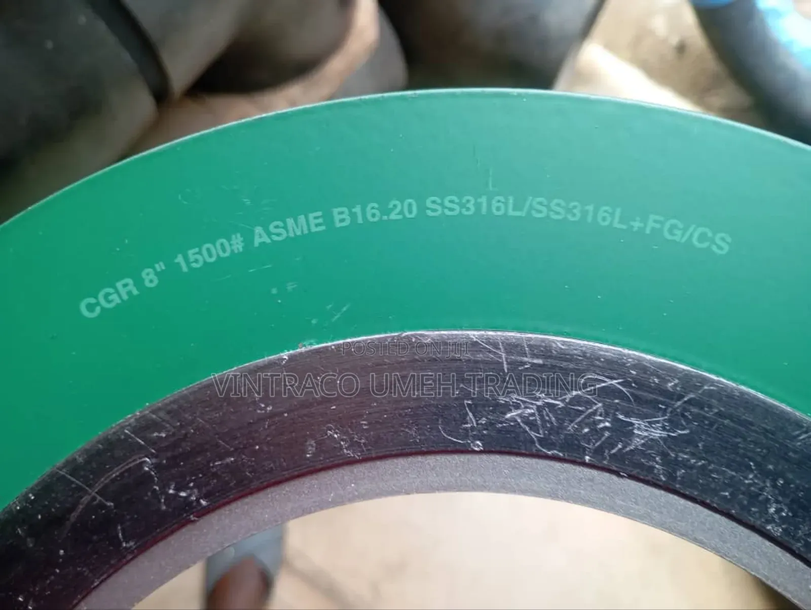8" Class 1500 Spiral Wound Gasket Ss316 Inner Ring