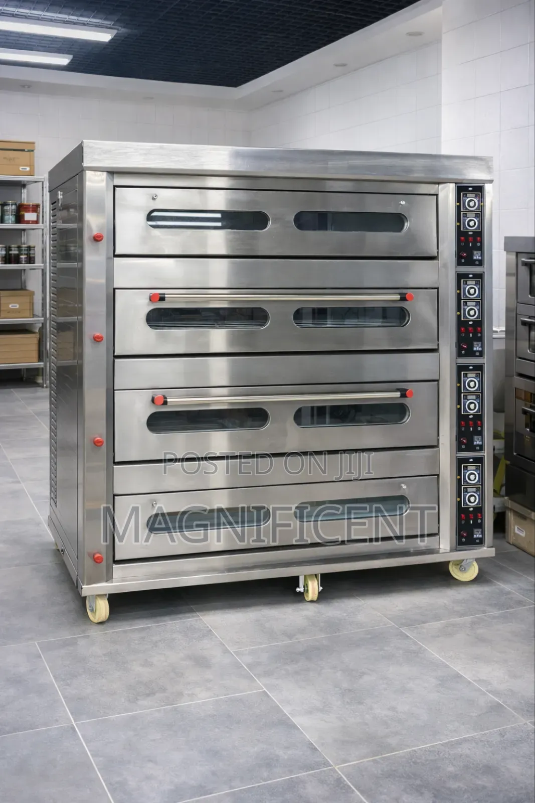 Heavy-Duty 3-Deck Industrial Baking Oven – Stainless Steel Comme Baker