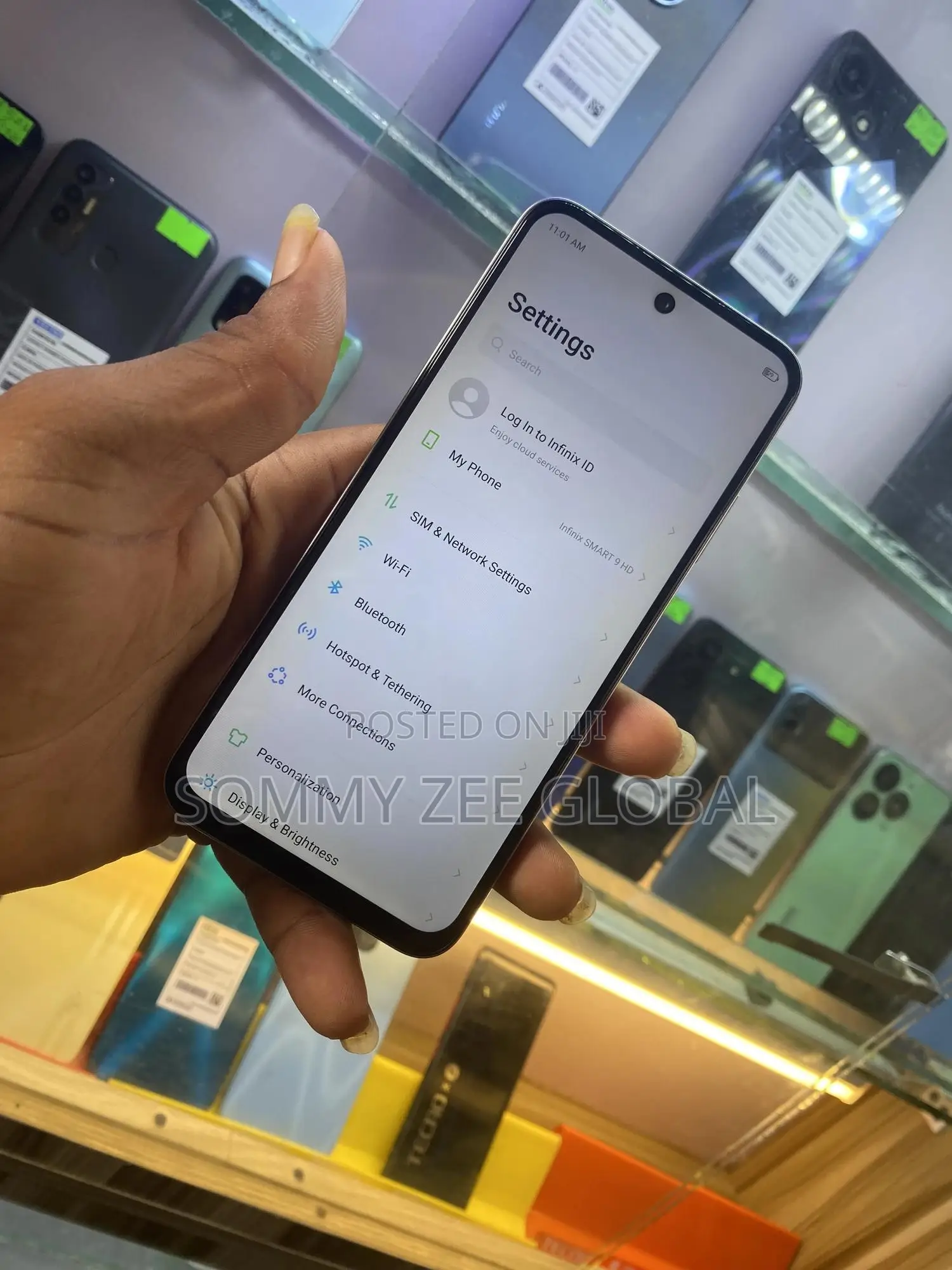 Infinix Smart 9 64 GB Rose Gold